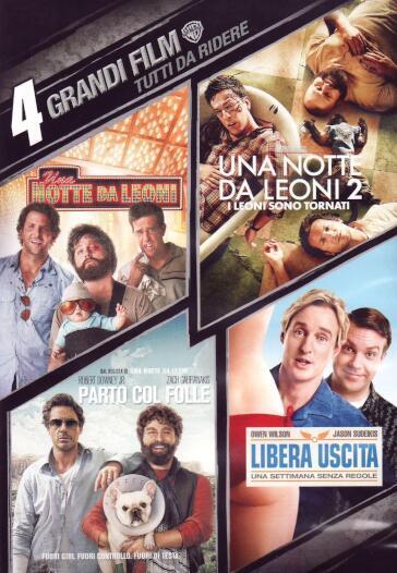Notte Da Leoni (Una) / Notte Da Leoni 2 (Una) / Parto Col Folle / Libera Uscita (4 Dvd) - Bobby Farrelly - Peter Farrelly - Todd Phillips