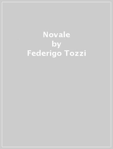 Novale - Federigo Tozzi