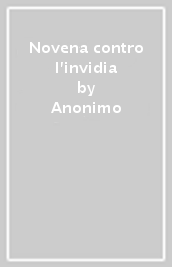 Novena contro l invidia