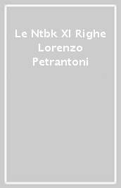 Le Ntbk Xl Righe Lorenzo Petrantoni