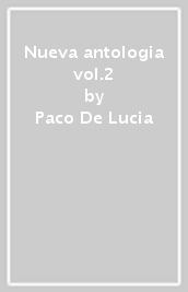 Nueva antologia vol.2