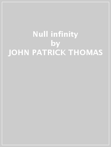 Null infinity - JOHN PATRICK THOMAS