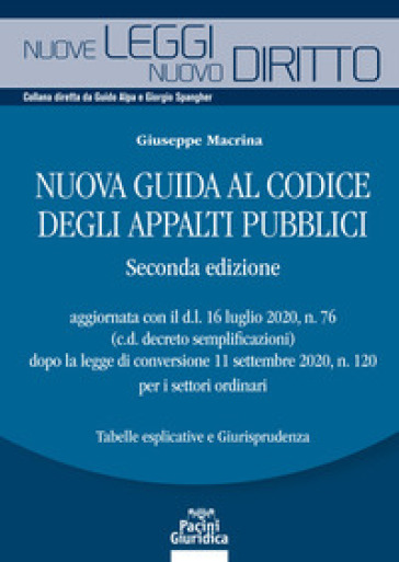 Nuova guida al codice degli appalti pubblici - Giuseppe Macrina