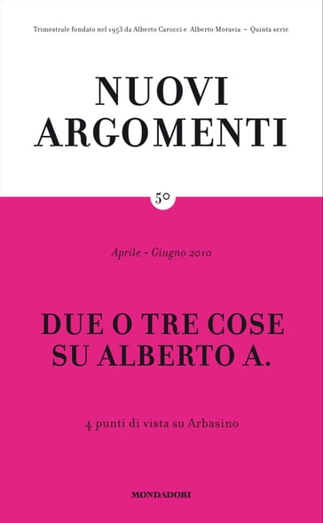 Nuovi Argomenti (50) - AA.VV. Artisti Vari