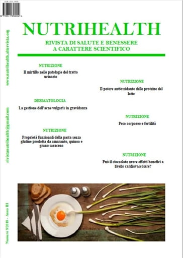 NutriHealth - Novembre 2018 - Roberta Graziano