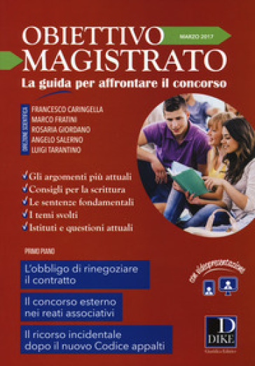 Obiettivo magistrato. La guida per affrontare il concorso (2017). 3: Marzo