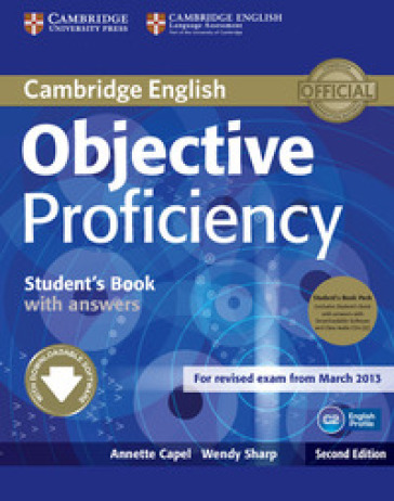 Objective Proficiency. Student's Book Pack. Con CD-Audio - Annette Capel - Wendy Sharp