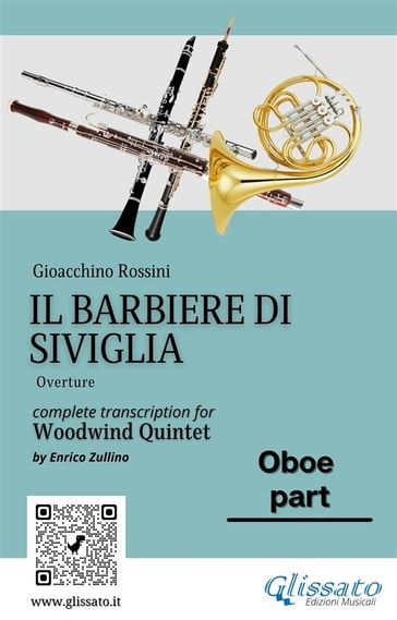 Oboe part "Il Barbiere di Siviglia" for woodwind quintet - Gioacchino Rossini - Enrico Zullino