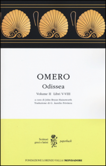 Odissea. Testo greco a fronte. Vol. 2: Libri V-VIII - Omero