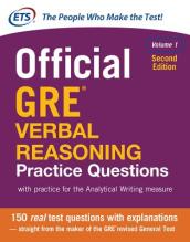 Official GRE Verbal Reasoning Practice Questions, Second Edition, Volume 1