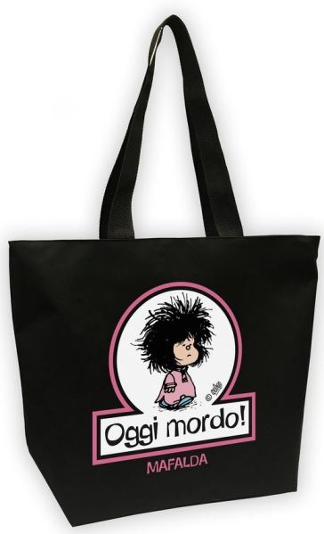 Oggi mordo. Mafalda (mega shopper)