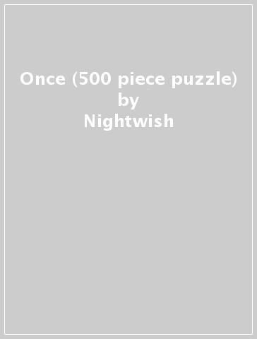 Once (500 piece puzzle) - Nightwish
