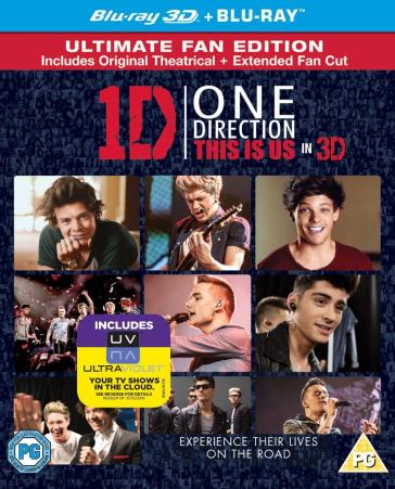 One direction: this is us 3d (3d blu-ray + uv copy)