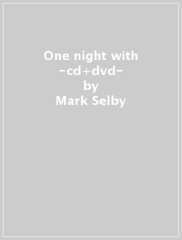One night with -cd+dvd- - Mark Selby