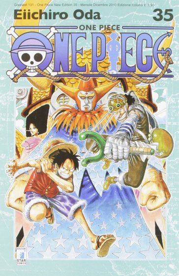One piece. New edition. 35.