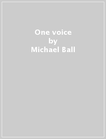 One voice - Michael Ball