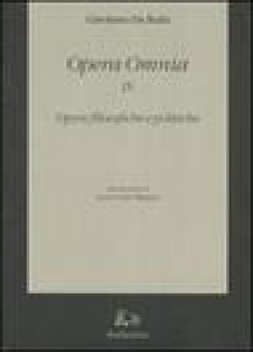 Opera omnia. 9: Opere filosofiche e politiche - Girolamo De Rada