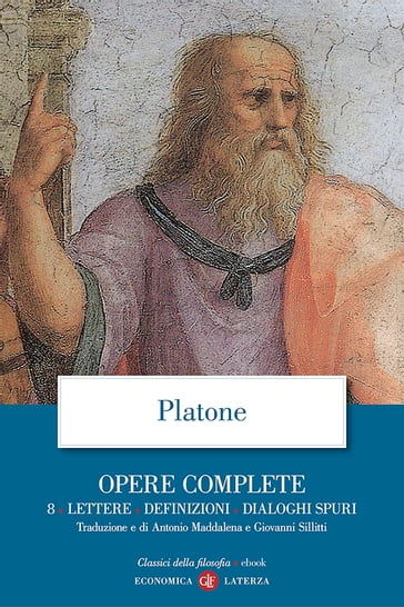 Opere complete. 8. Lettere, Definizioni, Dialoghi spuri - Platone