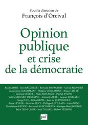 Opinion publique et crise de la démocratie