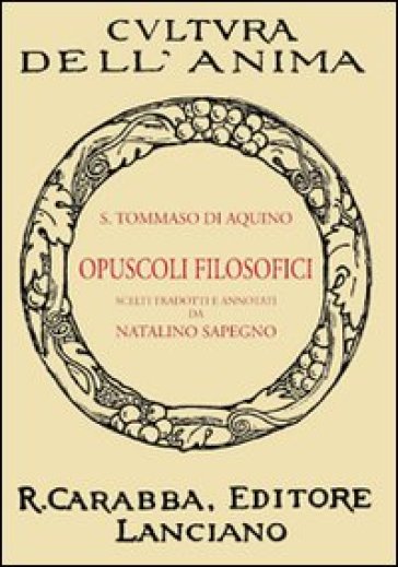 Opuscoli filosofici - d