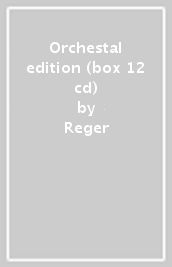Orchestal edition (box 12 cd)