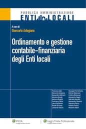 Ordinamento e gestione contabile-finanziaria degli Enti locali