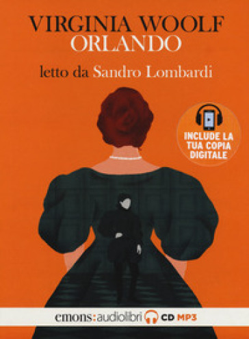 Orlando letto da Sandro Lombardi. Audiolibro. CD Audio formato MP3 - Virginia Woolf