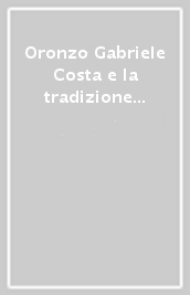 Oronzo Gabriele Costa e la tradizione scientifica meridionale nell Ottocento. 2.