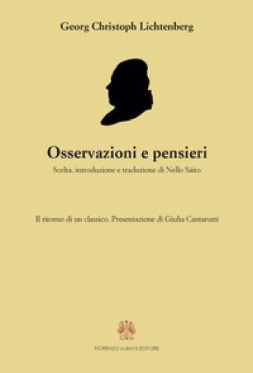 Osservazioni e pensieri - Georg Christoph Lichtenberg