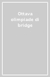 Ottava olimpiade di bridge