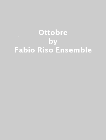 Ottobre - Fabio Riso Ensemble