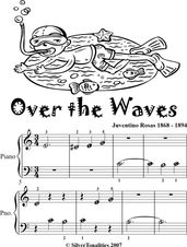 Over the Waves Beginner Piano Sheet Music Tadpole Edition