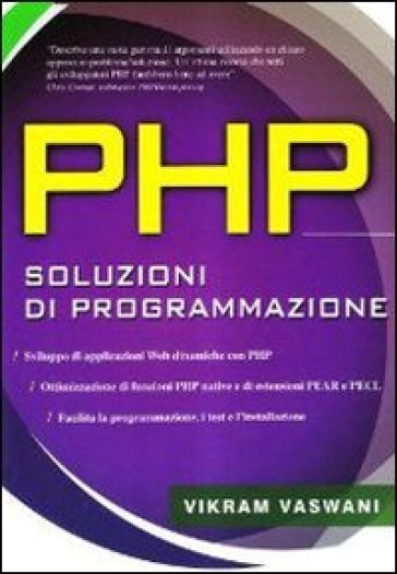 PHP. Soluzioni di programmazione - Vikram Vaswani