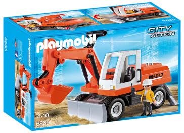 PLAYMOBIL Escavatore Meccanico