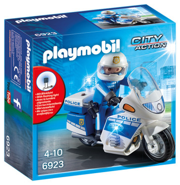 PLAYMOBIL Moto Polizia
