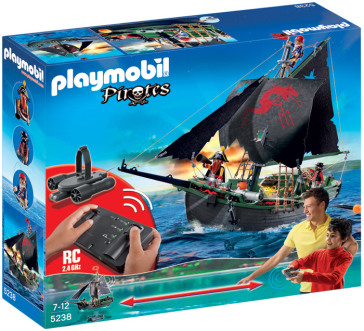 PLAYMOBIL Veliero Pirati Telecomandato