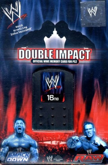 PS2 Memory Card 16 Mb - WWE DATEL