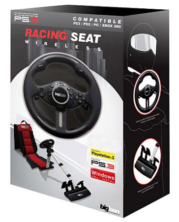 PS3 PC Racing Seat + Volante Bigben VIDEOGIOCO - Videogiochi - Mondadori  Store