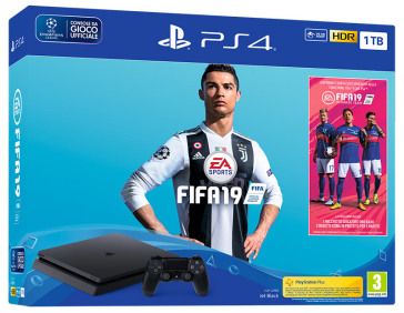 PS4 1TB F + FIFA 19