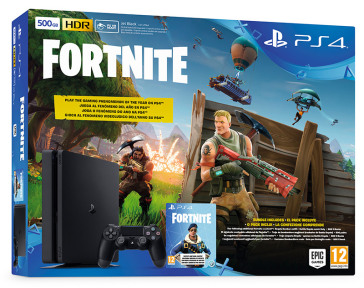 PS4 500GB + Fortnite Voucher