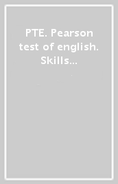 PTE. Pearson test of english. Skills booster. Level 5. Student