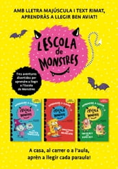 Pack Aprendre a llegir a l Escola de Monstres (Llibres 1-3)