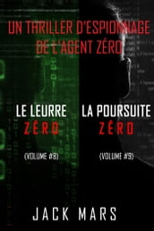 Pack Thriller d Espionnage l Agent Zéro : Le Leurre Zéro (#8) et La Poursuite Zéro (#9)