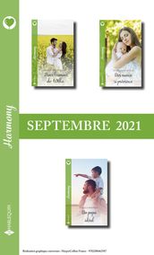 Pack mensuel Harmony : 3 romans (Septembre 2021)