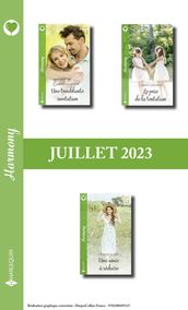 Pack mensuel Harmony - 3 romans (Juillet 2023)