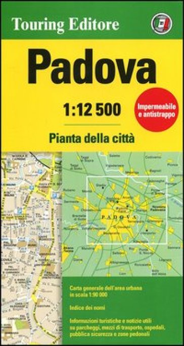 Padova 1:12.500. Pianta della città