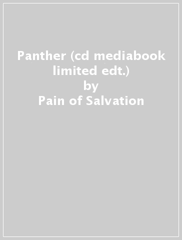 Panther (cd mediabook limited edt.) - Pain of Salvation