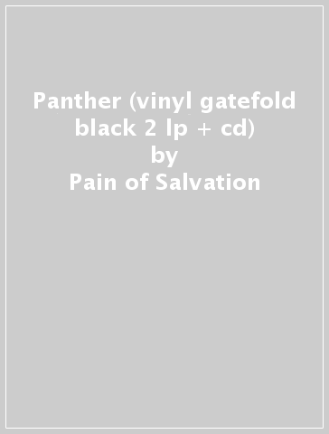 Panther (vinyl gatefold black 2 lp + cd) - Pain of Salvation