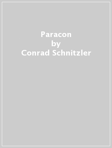 Paracon - Conrad Schnitzler