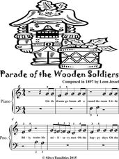 Parade of the Wooden Soldiers Beginner Piano Sheet Music